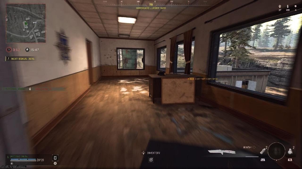 Call of Duty 5th Place Finish