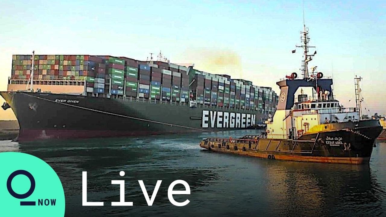 LIVE: Suez Canal Authority Chairman Holds News Conference After Blocked Ship Freed