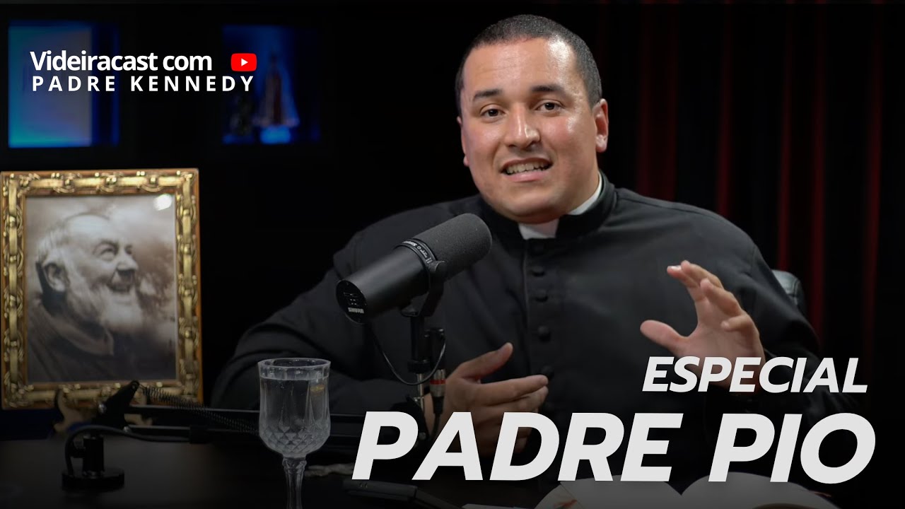[ Videira com Padre Kennedy - Especial Padre Pio  ] 🙏 #EP01 #VA #aovivo 💜