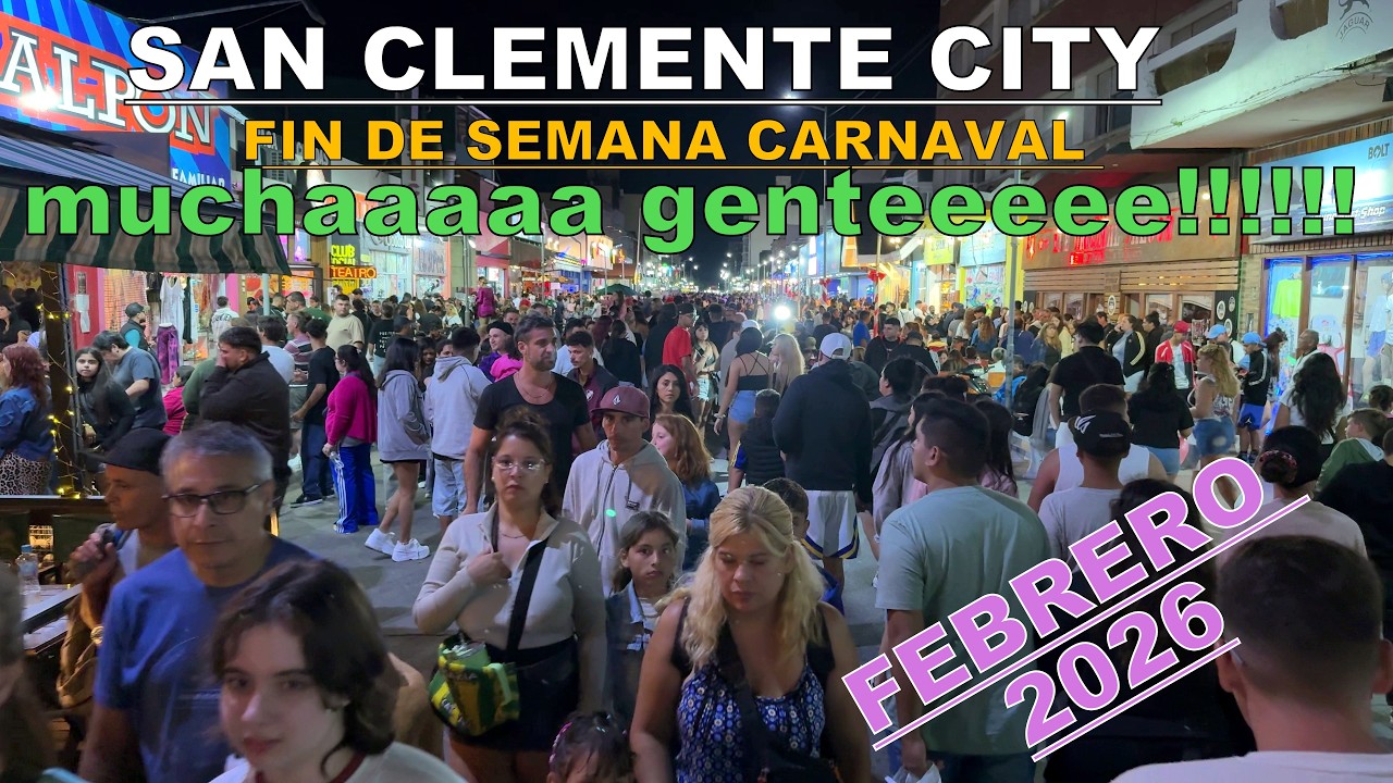 ARGENTINA, SAN CLEMENTE CITY, CARNIVAL LONG WEEKEND | FIN DE SEMANA LARGA, LA COSTA 2026