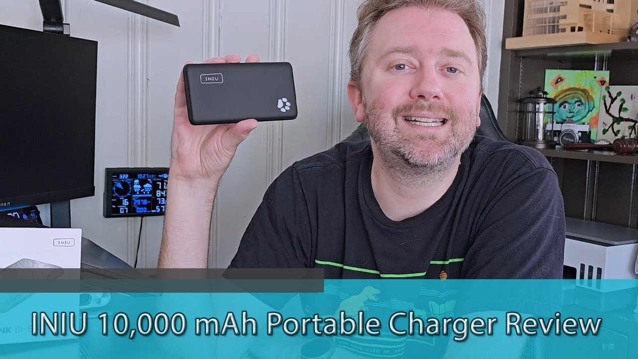 POWER ON THE GO - INIU 10000 mAh Portable Charger Review