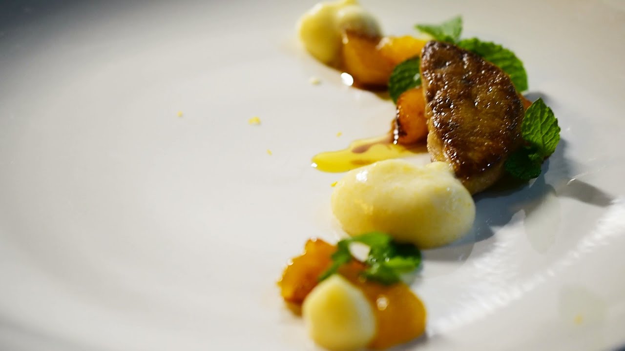 【フランス料理】フォアグラと大秋柿~foie gras and persimmon~