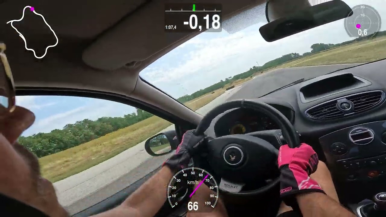 POV: Time Attack Clio RS Cup - AutoslalomShow - KakucsRing- Saturday - 0:1:41.020
