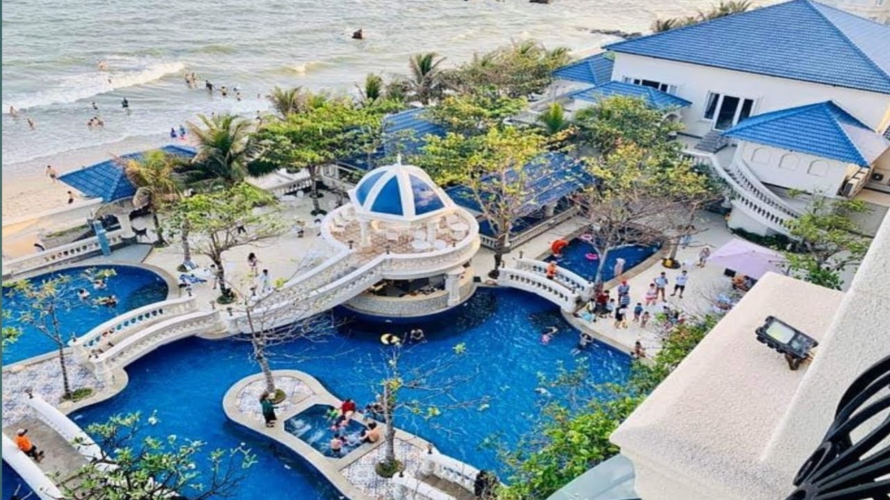 KHÁM PHÁ BÃI TẮM BIỂN LAN RỪNG VŨNG TÀU / có nhiều hồ phao view biển khung cảnh mát mẻ rất đẹp
