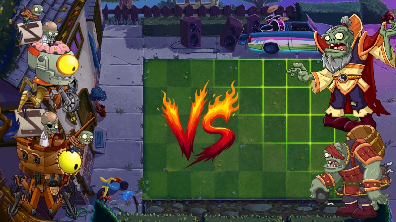 Devil of Dynamite Qigong Master vs Zombot Tommorrow tron Zombot Plank Walker