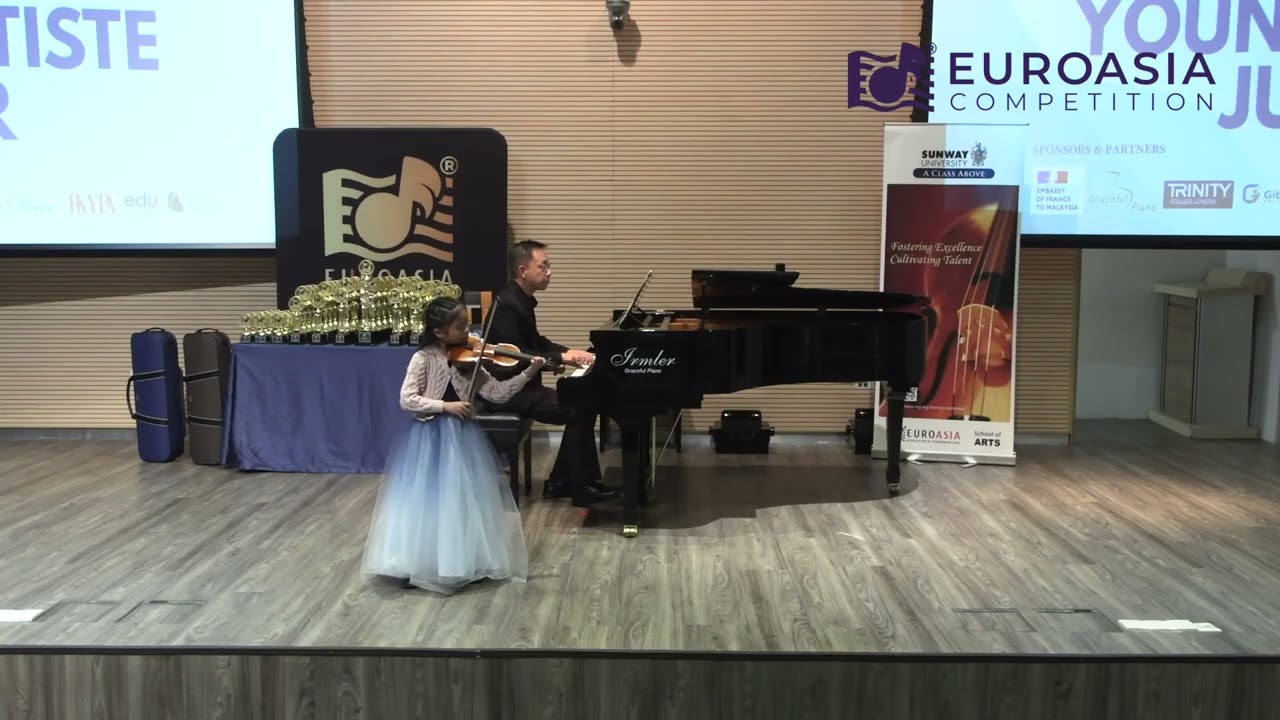 Esther Lim(Online Preliminary Round, Singapore) | Young Artiste Junior | First Prize
