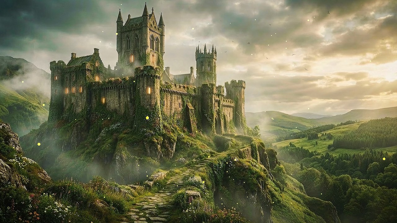 Ancient Highland Castle | Medieval Celtic Ambience for Deep Focus & Studying