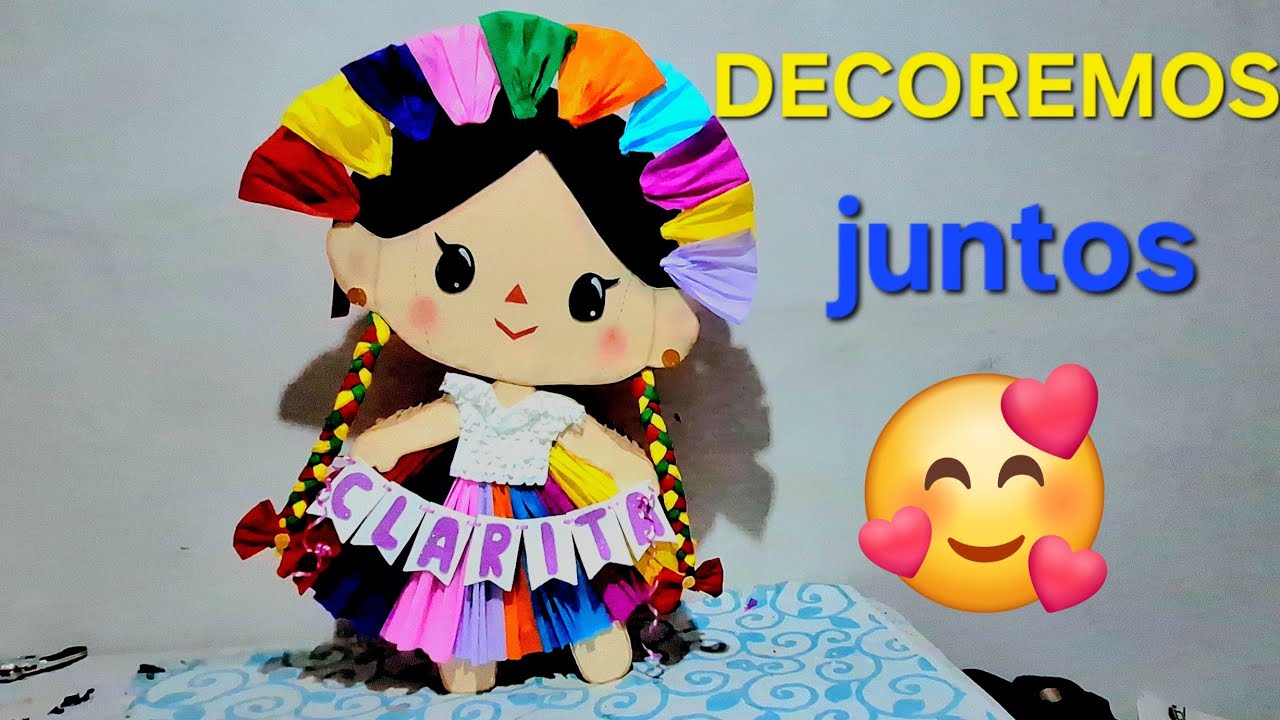 PIÑATA LELE PASO  A PASO  / PIÑATA MEXICANA