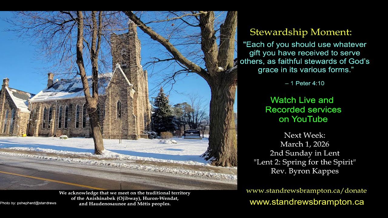 St. Andrew's Presbyterian Church, Brampton ON