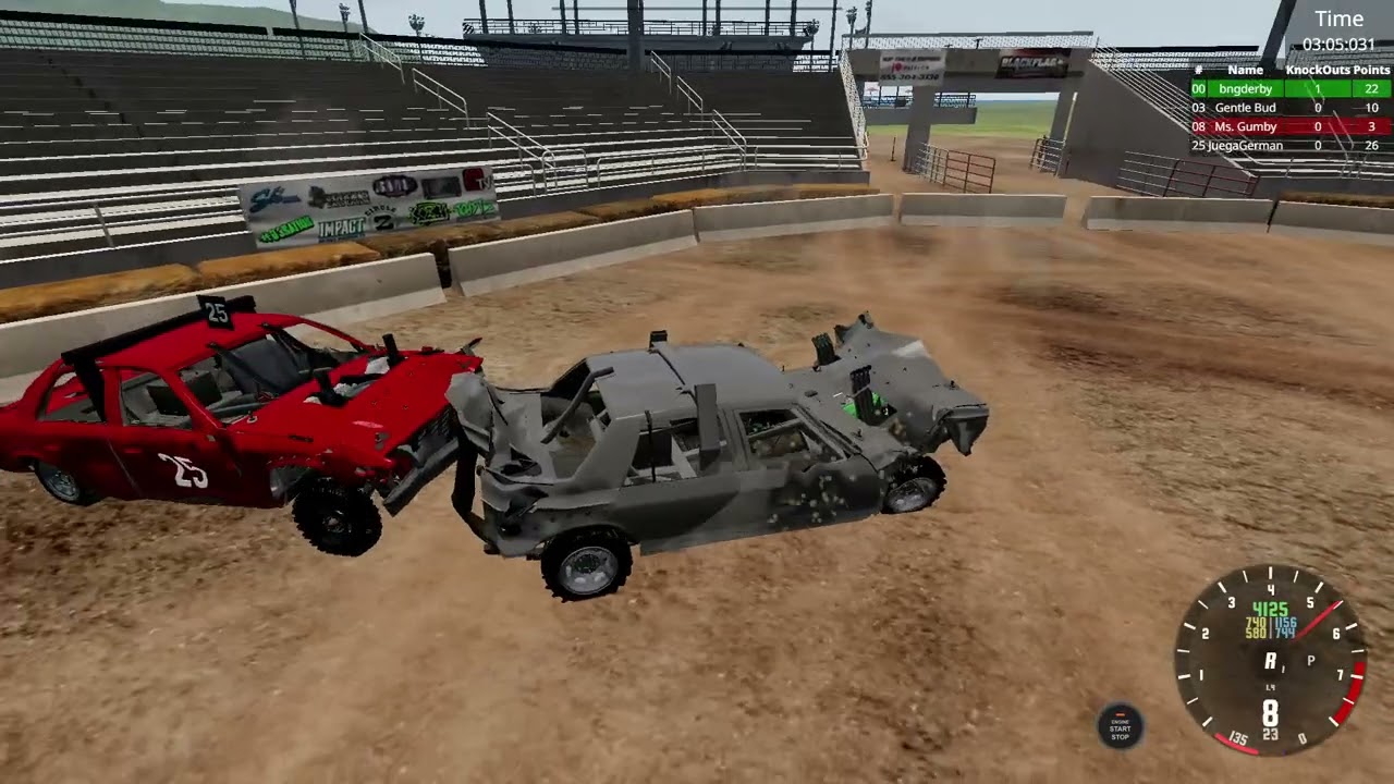 BeamNG drive derby junking gms