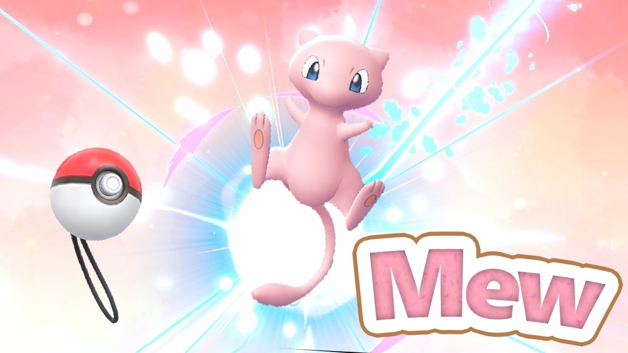 Pokémon Let's Go Pikachu & Eevee - Poké Ball Plus Mew Event!