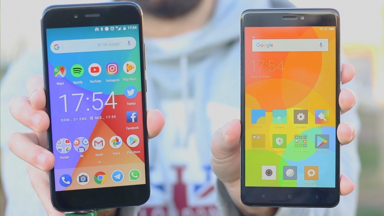 Xiaomi Mi A1 vs Redmi NOTE 4X, ¿cuál es el MEJOR?