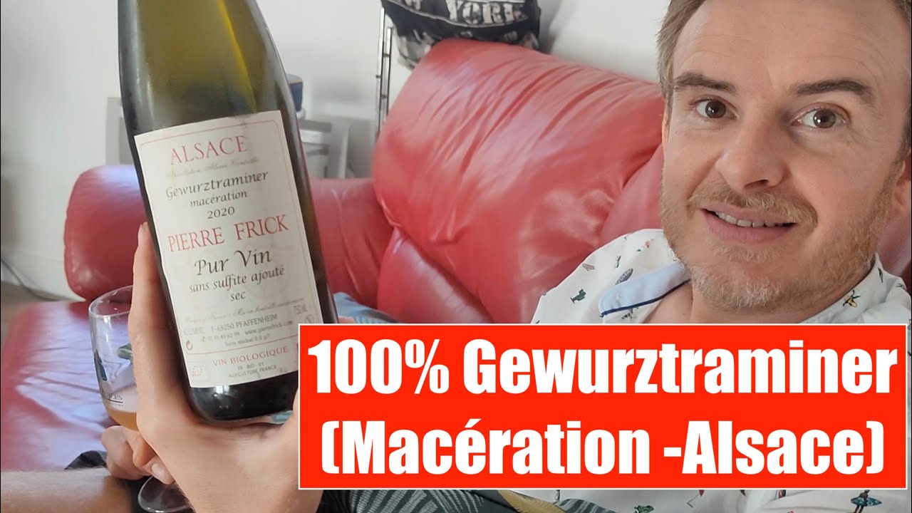 Dégustation vin - Gewurztraminer - Macération - Pur Vin - Pierre Frick - Dégustation à l'aveugle