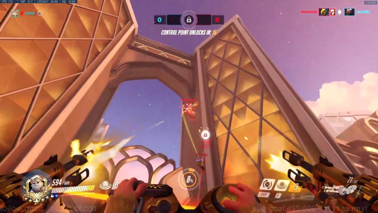 YEATLE #1 HAMMOND IN THE WORLD! [ OVERWATCH SEASON 17 TOP 500 ]