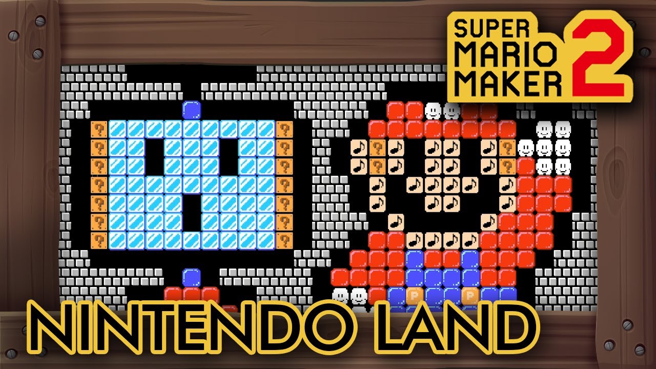 Super Mario Maker 2 - Mario Plays Nintendo Land