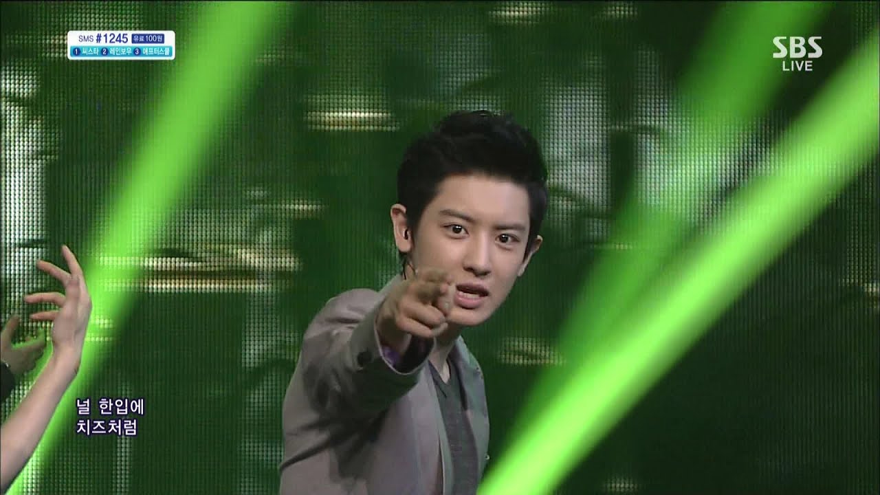 EXO [волк и красота] @SBS Inkigayo популярная песня 20130623