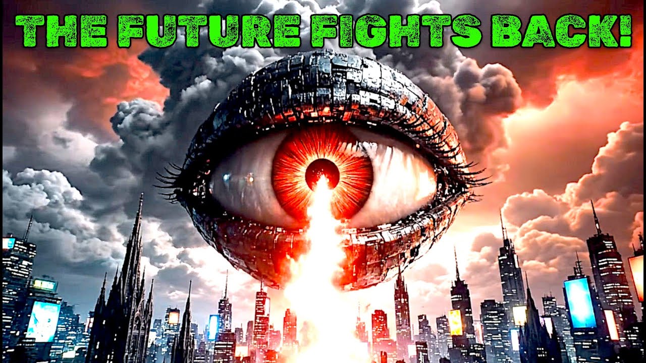 BLOOD RAGE &ndash; Epic Cyberpunk Music Video | Futuristic Anthem of Light and Power (Official Visualizer)