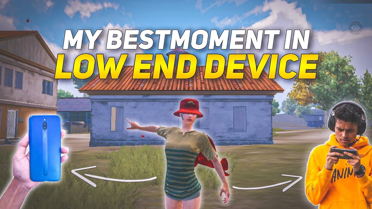 MY BESTMOMENT IN LOW END DEVICE | BGMI MONTAGE | REDMI 8A DUAL