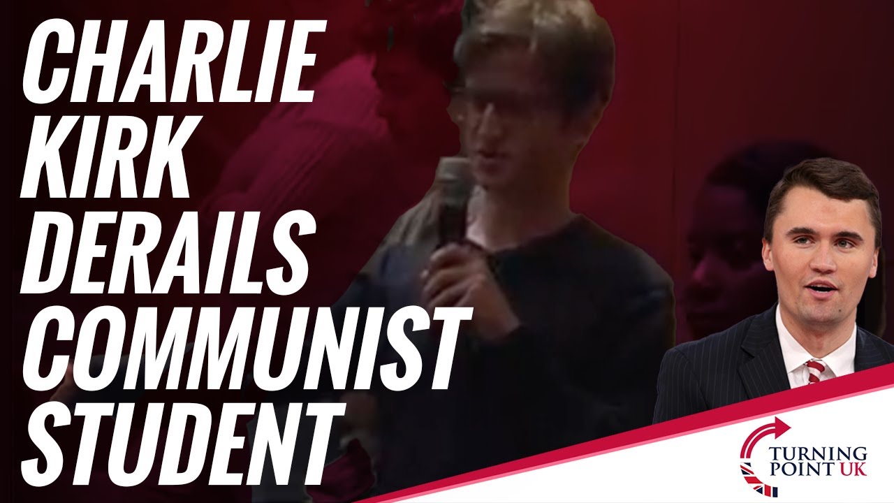 Charlie Kirk Derails Communist Student