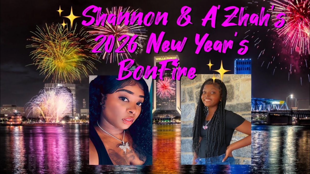 Shannon & A’Zhah’s Bonfire 🔥 Fireworks!! ✨💫 Part 2