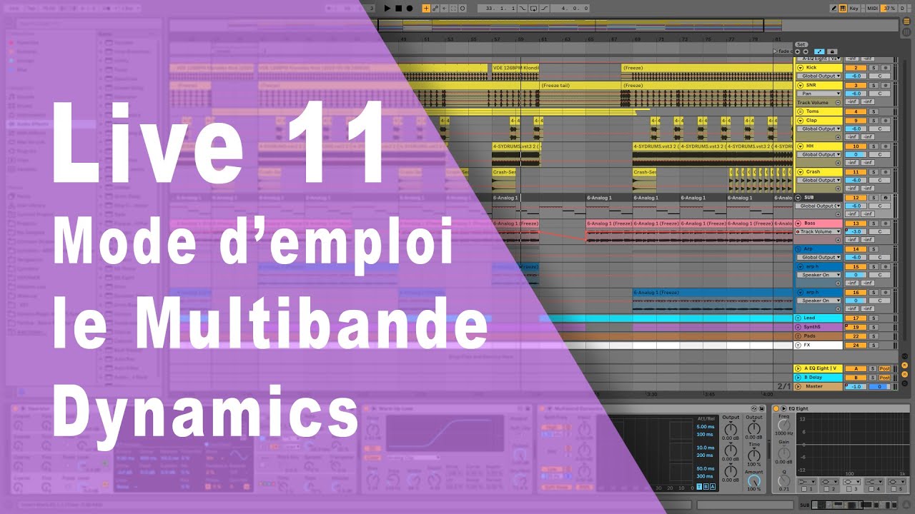 Ableton Live 11 Le Multiband Dynamics