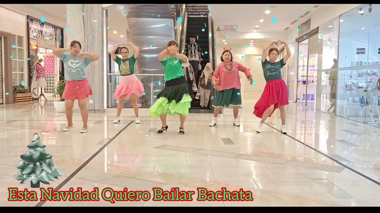 Esta Navidad Quiero Bailar Bachata line dance / Choreo : Penny Tan ( MY) December 2025 