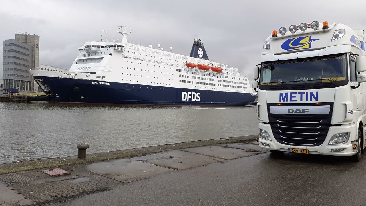 trip met vis  van ijmuiden naar kungsham in zweden
