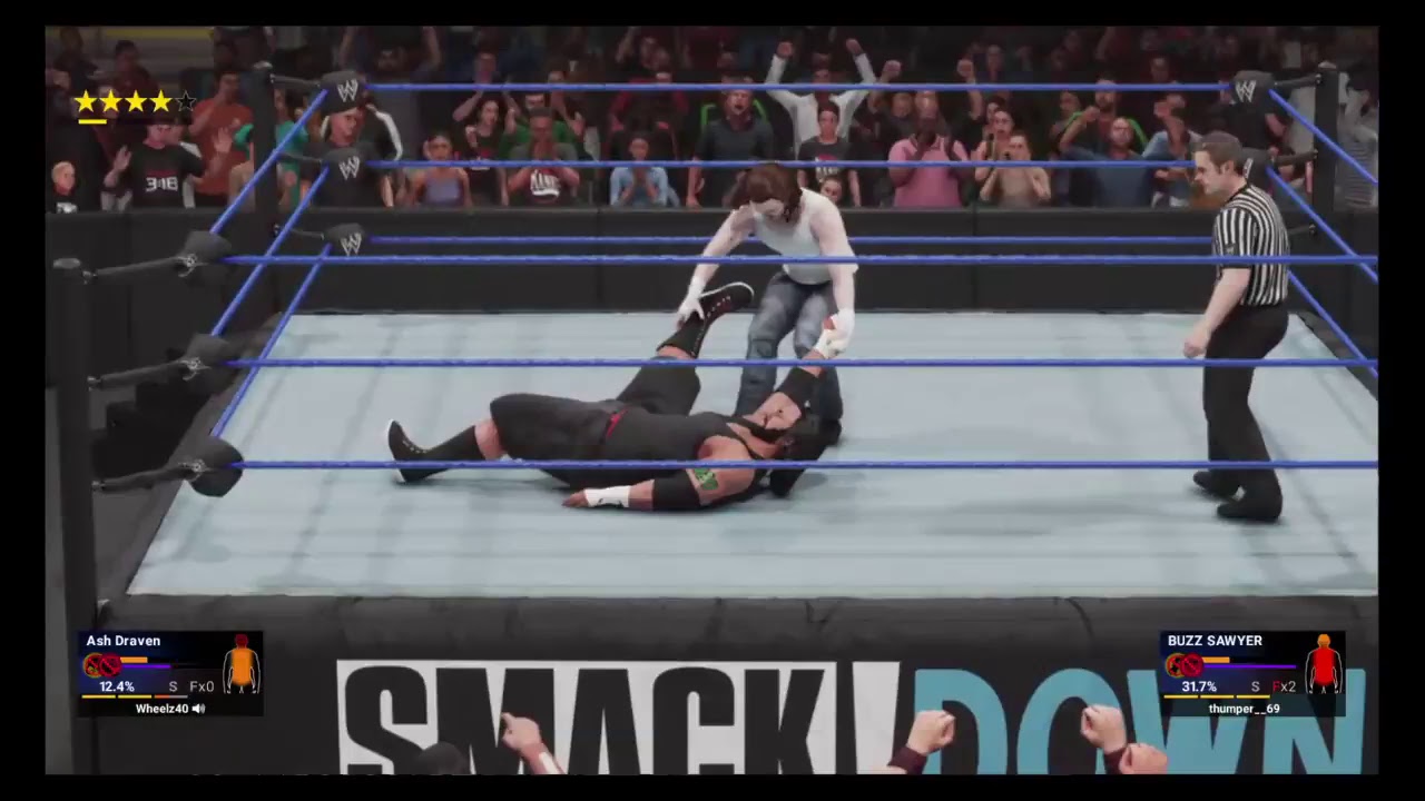 26/10/2018 WWE2K19 My Player Carer Mode (Session.)