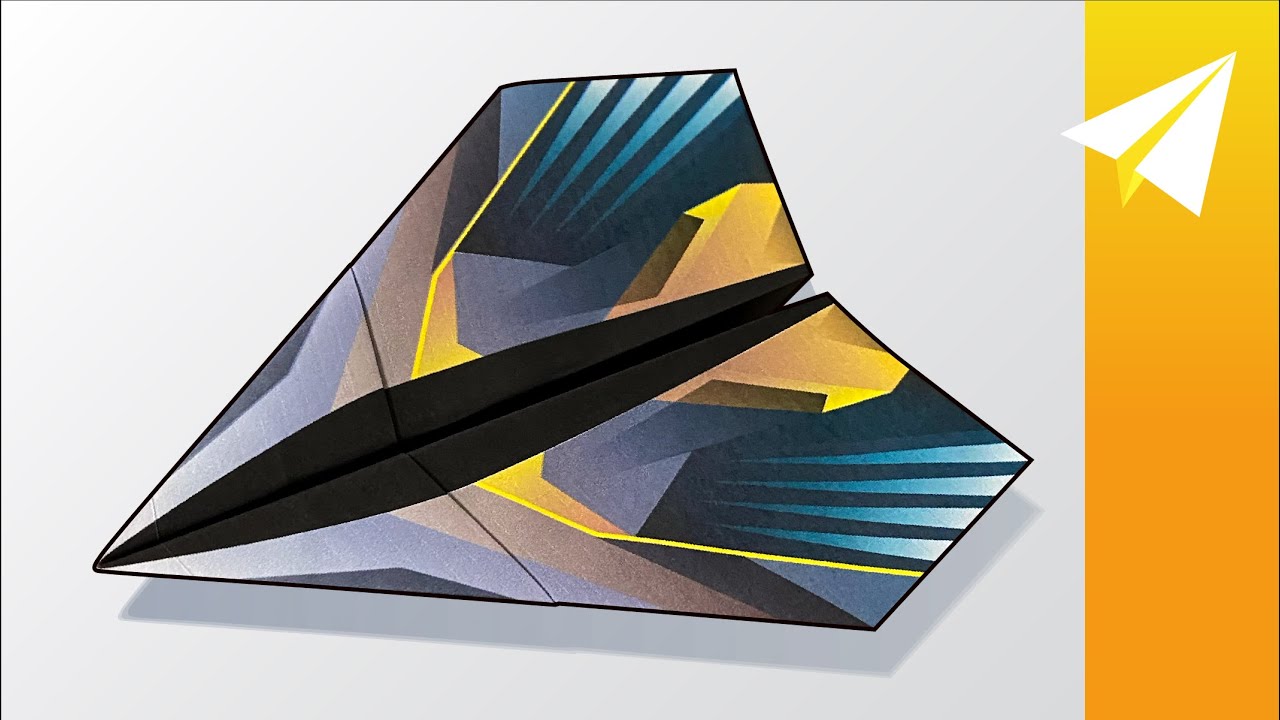 How to Make a GREAT Paper Airplane Glider &mdash;&nbsp;Rebel, Designed by Will Barron