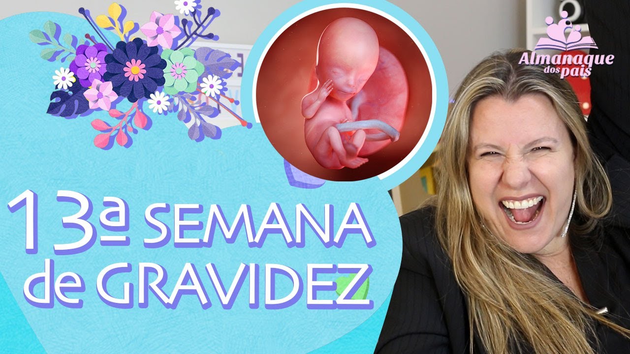 13ª SEMANA DE GESTAÇÃO |SEXO DO BEBÊ, Tamanho do Feto e da Barriga | 2º TRIMESTRE DE GRAVIDEZ