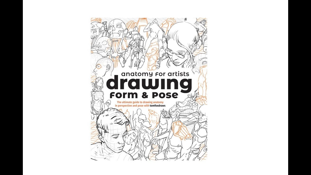 Обзор: Анатомия для художников. Рисование формы и позы от TomFoxDraws