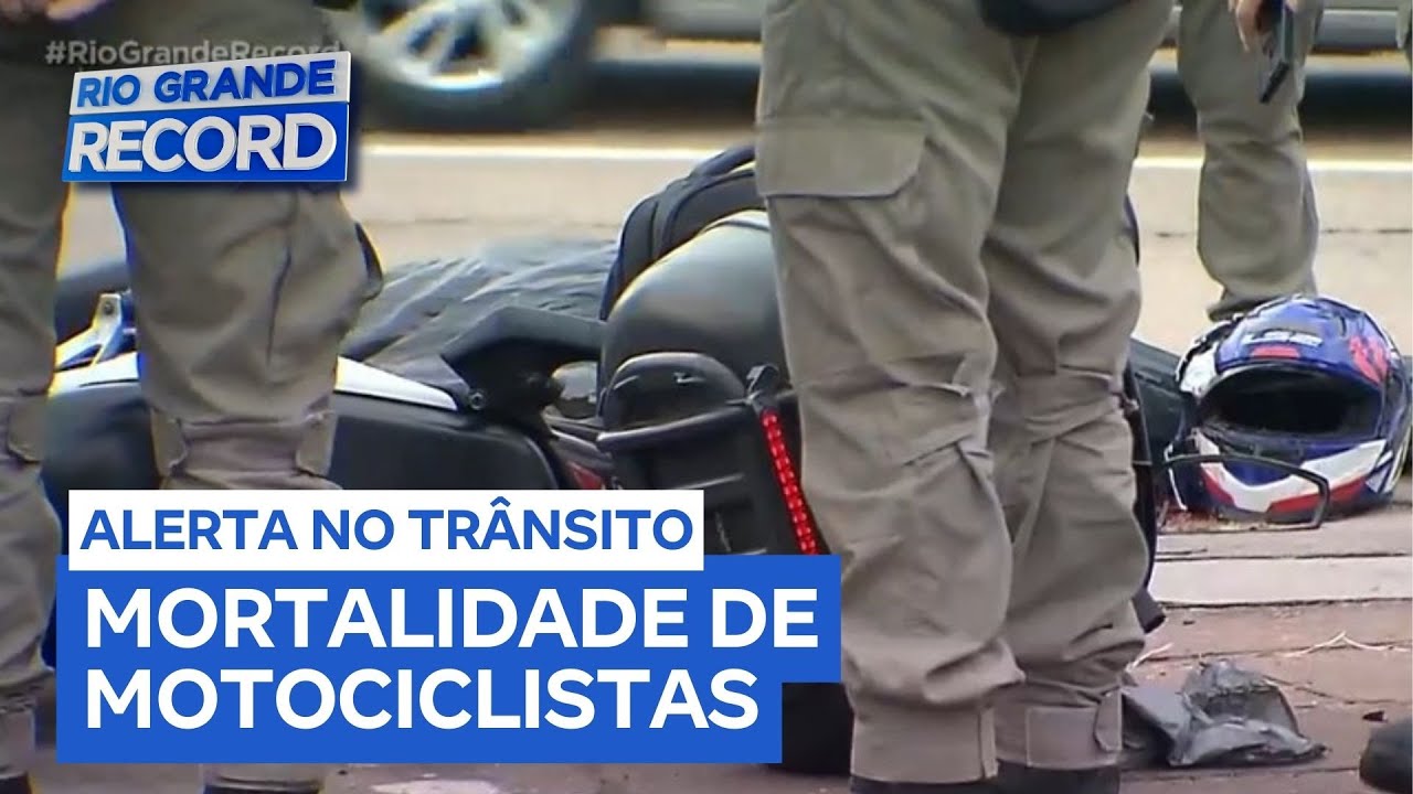 Motociclistas representam 70% das mortes no trânsito em Porto Alegre (RS)