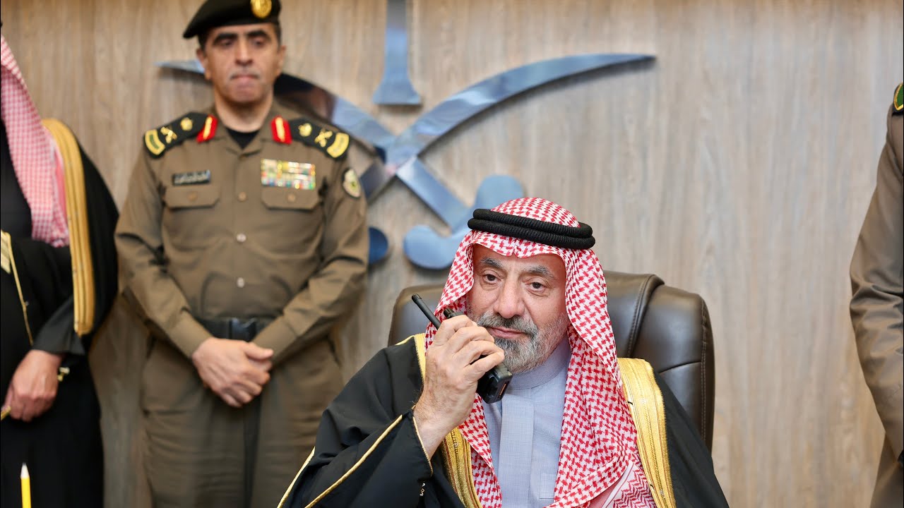 أمير نجران يشهد تنفيذ أعمال ميدانية للدفاع المدني