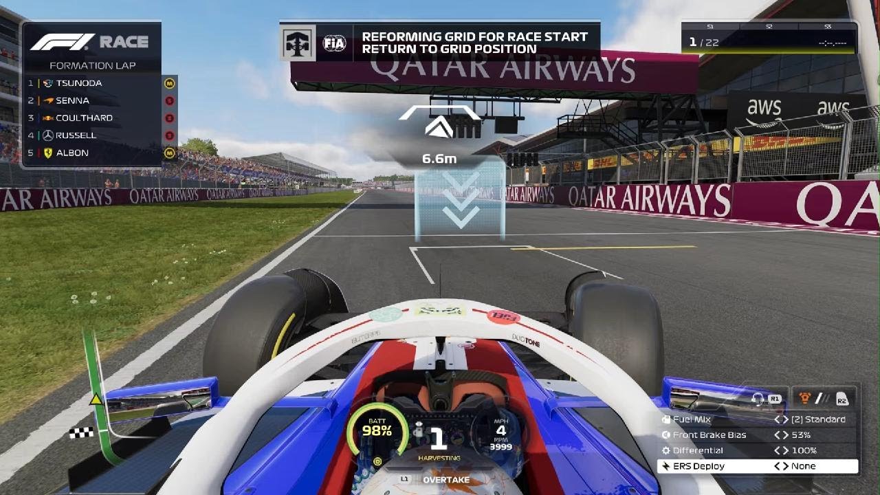 F1 25 Lola Toyota F1 season 5 round 9 Britain