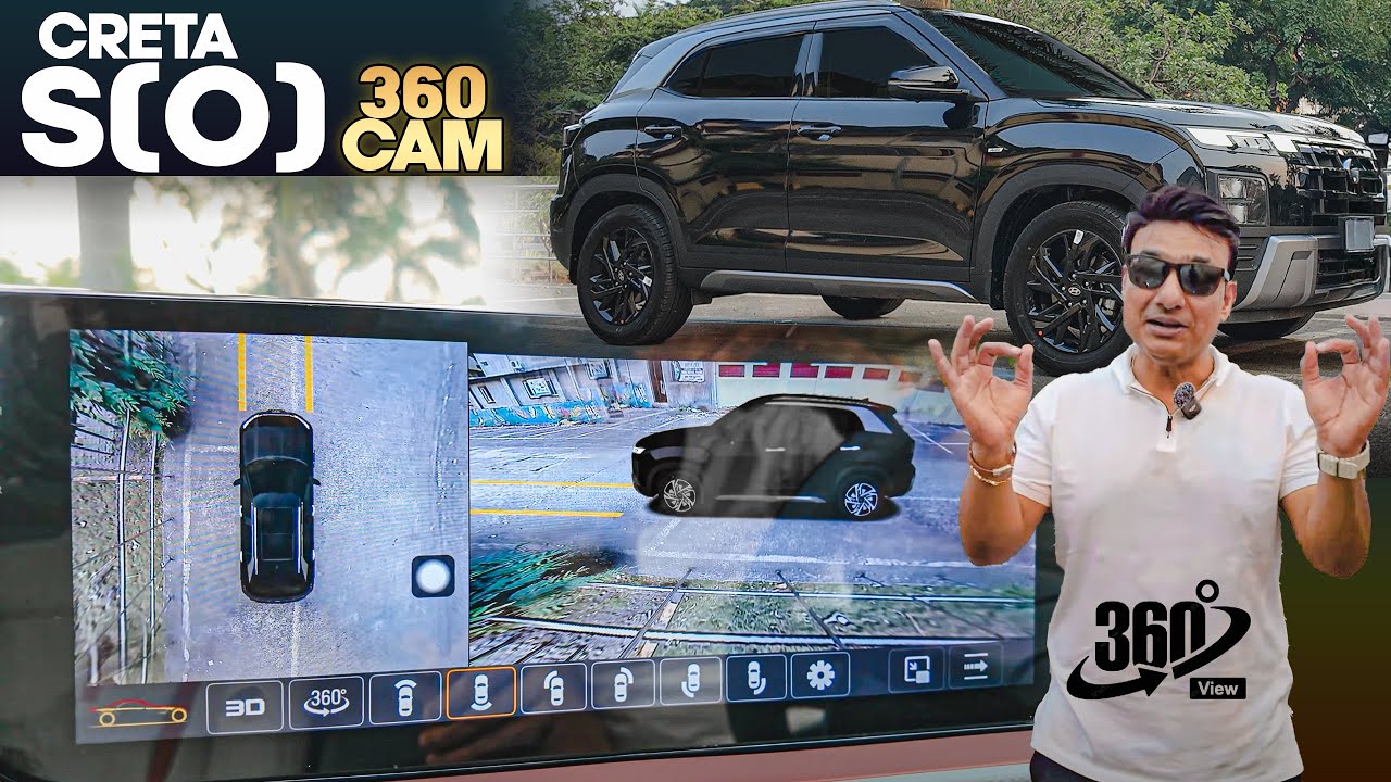 CRETA S(O) COMPANY PLAYER OUT CASKA IN JUST FOR CRETA INTEGRATED 360 CAMERA w WARRANTY | 📞7977662321