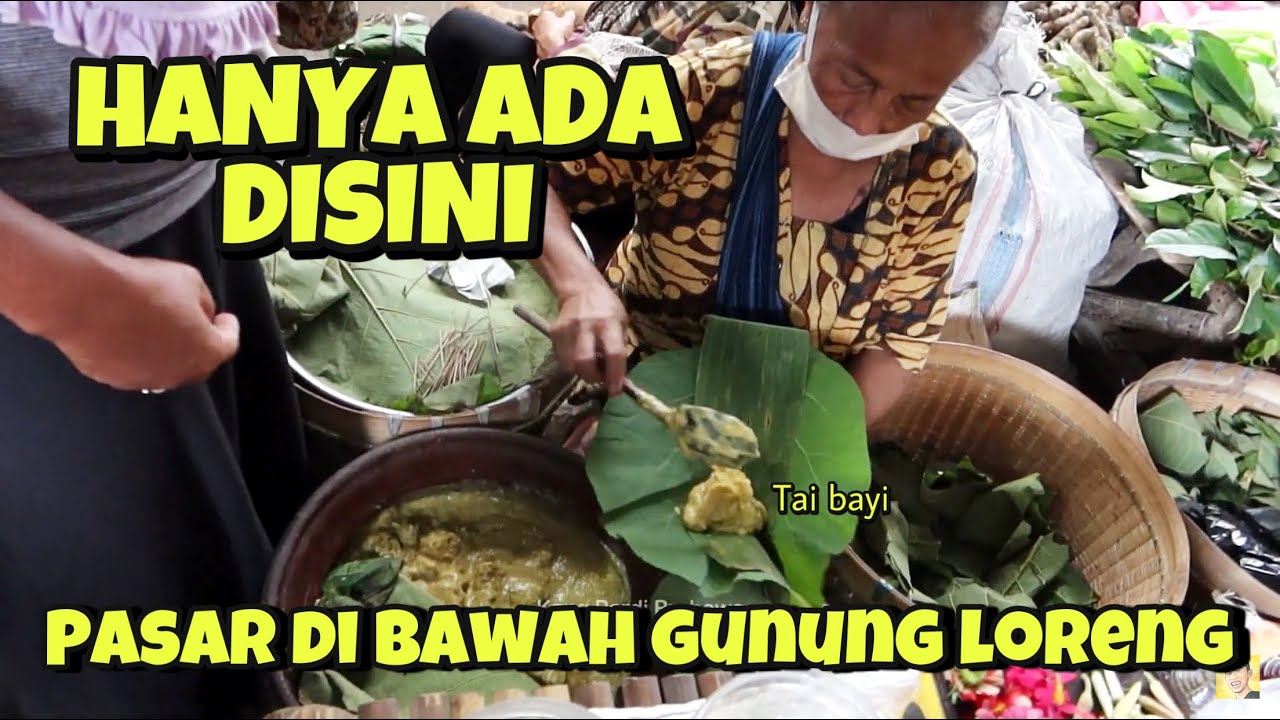 Kuliner unik di Pasar Tradisional, seporsi 1000 rupiah!
