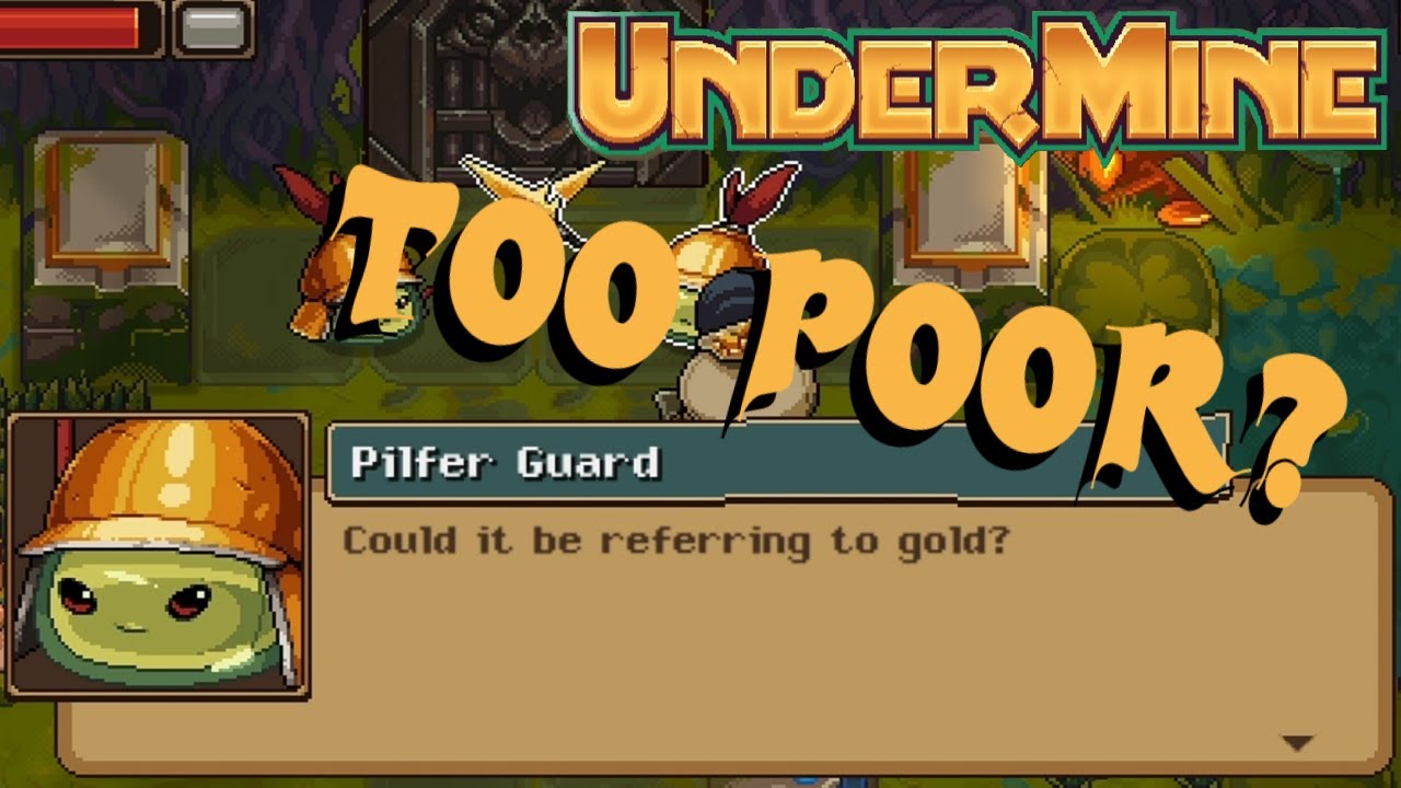 get past the BOG with this ONE simple trick... - 20/100 UNDERMINE CHALLENGE