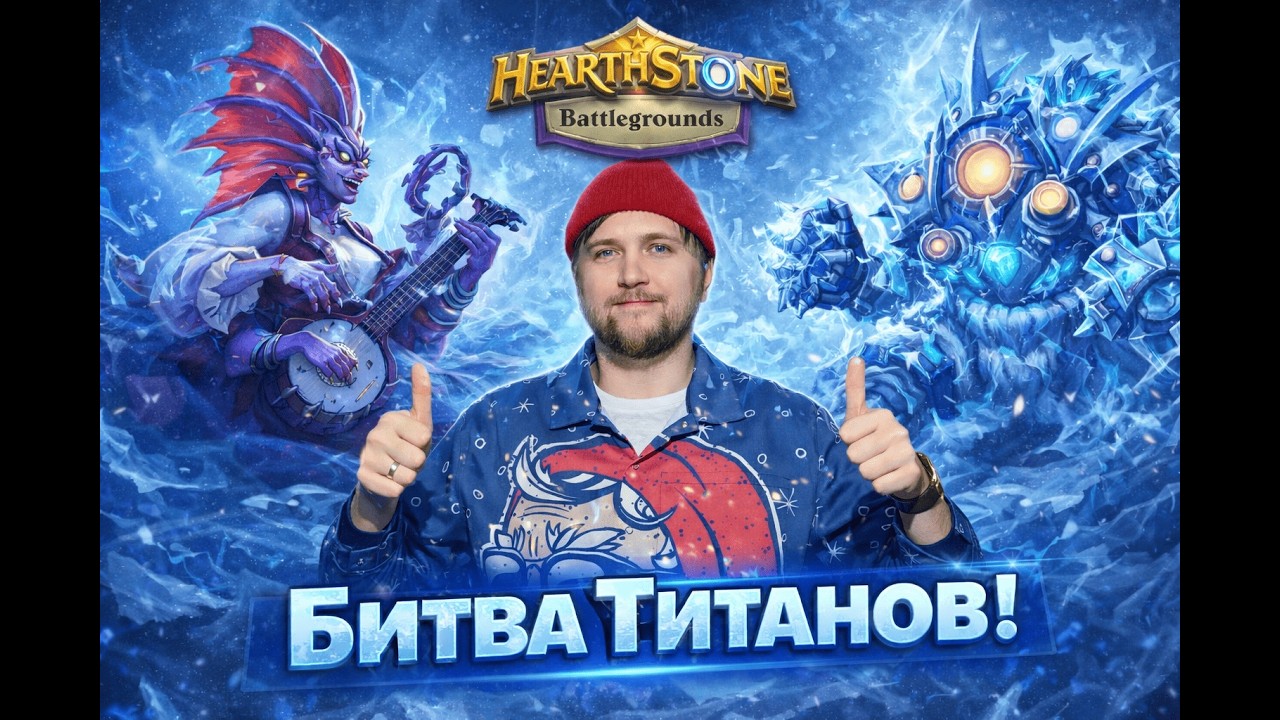 Битва Титанов !#патч #just_svyat #heartstone #хартстоун