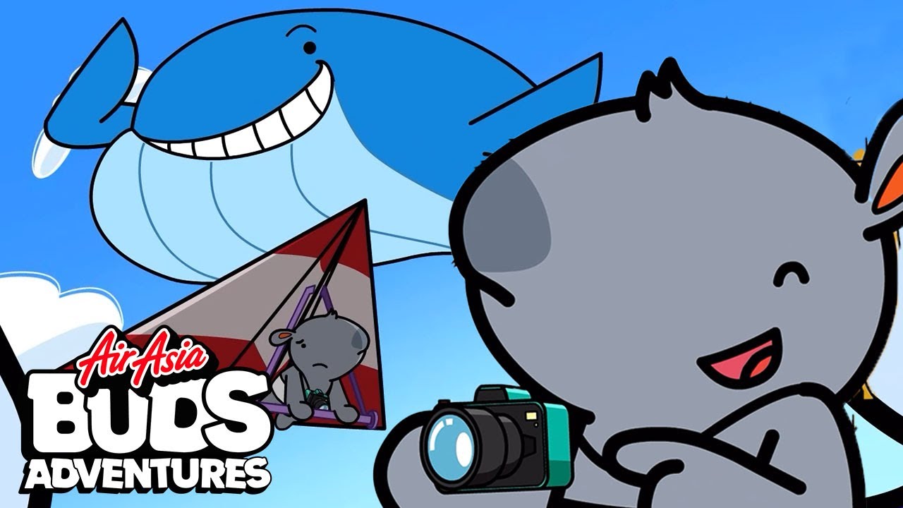 Picture Perfect Tappy + More | AirAsia Buds Adventures ✈️🌏 | Compilation | Fun Cartoons for Kids