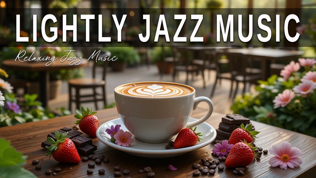 Lightly Jazz Music ☕ Bossa Nova instrumental for Holiday, Studying and Great Moods