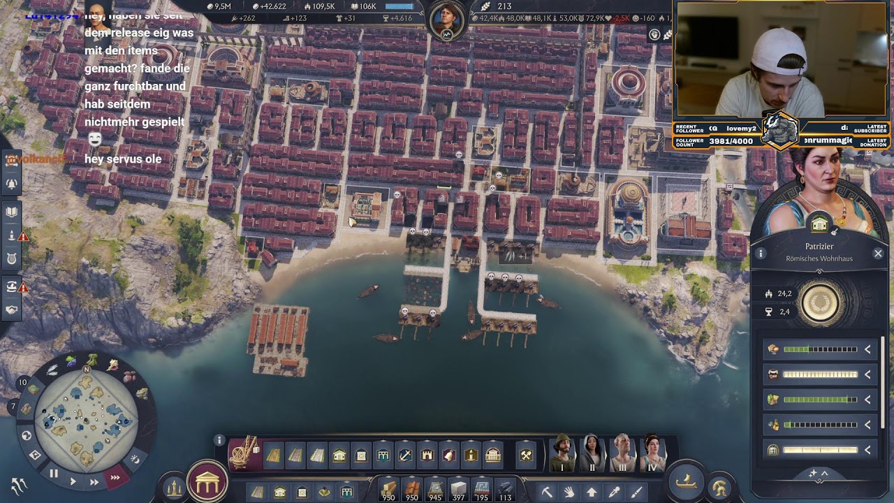 Projekt 450k Vollversorgung Anno 117 Creatorcode: FlachbankOle