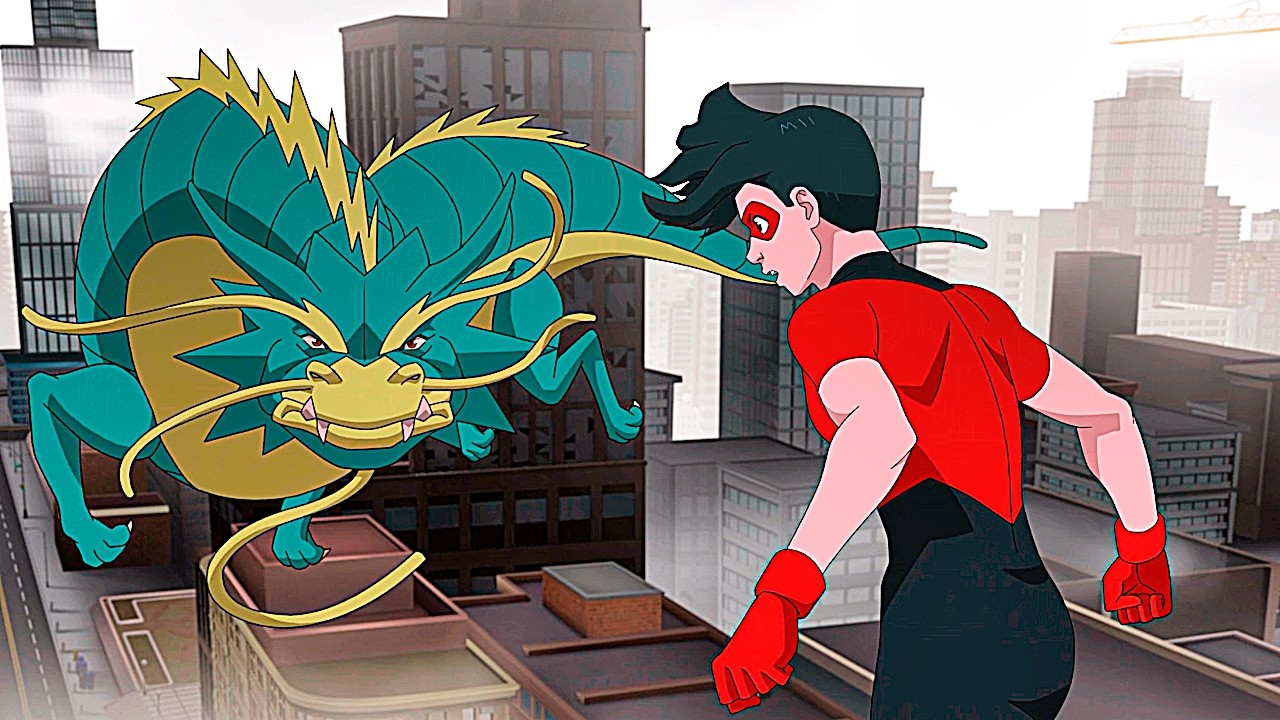 Invincible Season 4 | Mark and Oliver vs Dragon Liu Fight Scene Recap | Episode 3 Ending