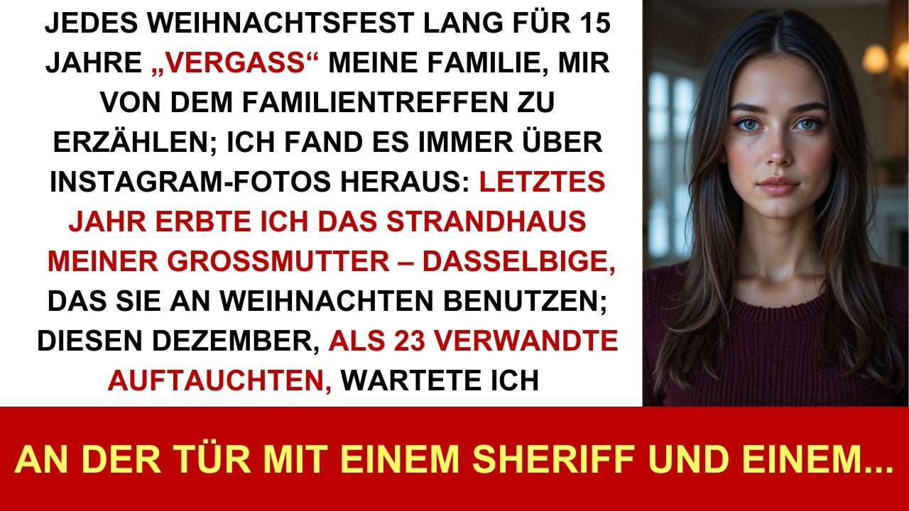 15 Jahre „vergaßen“ meine Eltern mich an Weihnachten – bis ich ihr Lieblingshaus erbte.