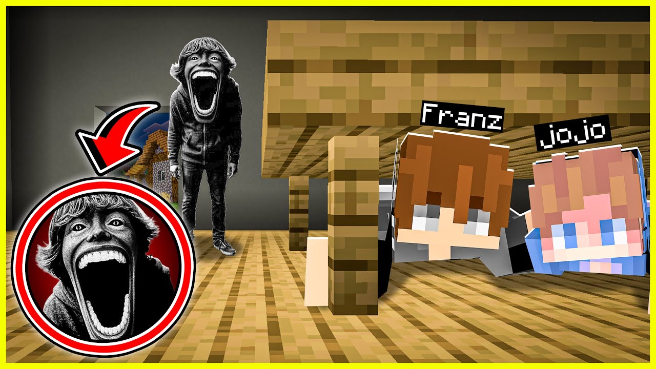FRANZ & JOJO SEMBUNYI DARI ANOMALI KID 67 MENGERIKAN di MINECRAFT
