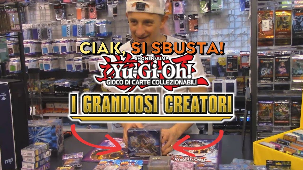YuGiOh! ► I GRANDIOSI CREATORI (GRCR) - Ciak, si Sbusta! #spacchettamento