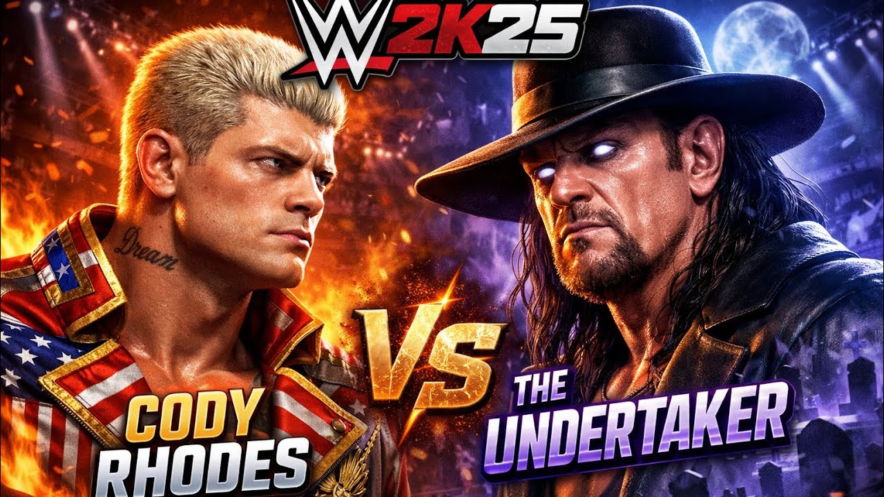 WWE 2k25 CODY vs TAKER