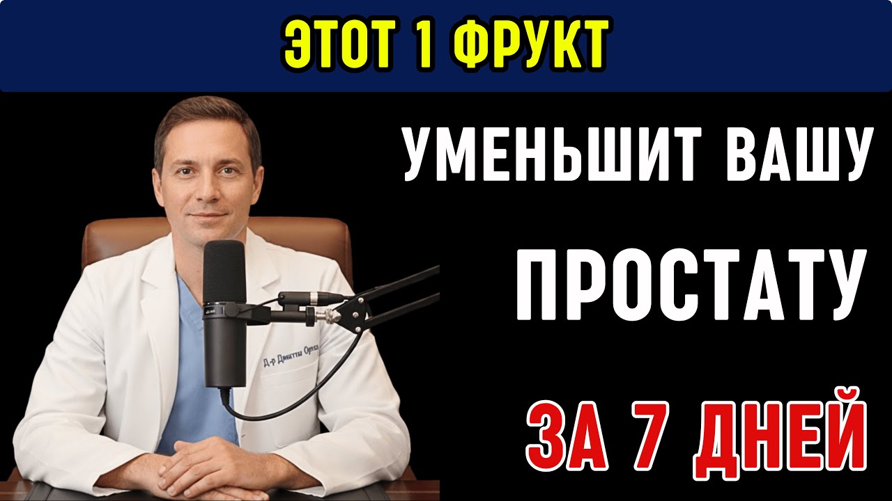 Этот мощный фрукт поможет уменьшить вашу простату за 7 дней - правда, о которой вам никто не расс...