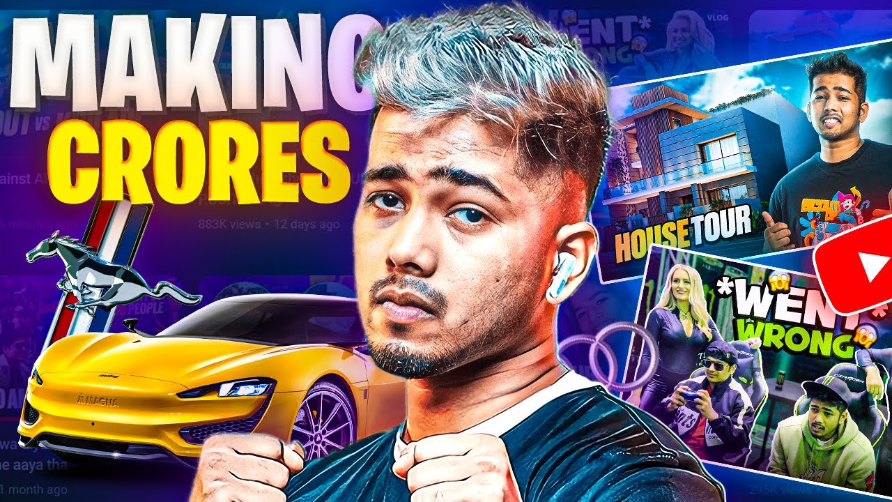How @officialscoutop Earns CRORES through gaming (Genius Strategy)