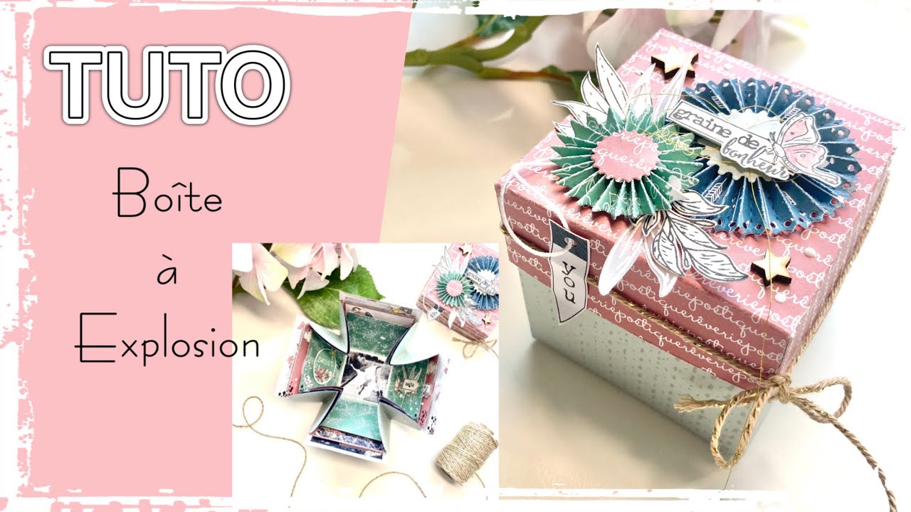 [TUTO] Ma toute 1ère BOÎTE À EXPLOSION avec l'outil Explosion Box Maker ACTION