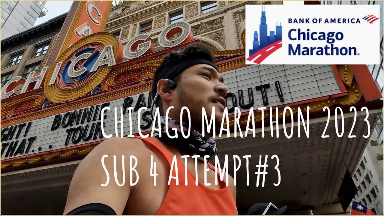 Chicago Marathon 2023 - Sub 4 attempt